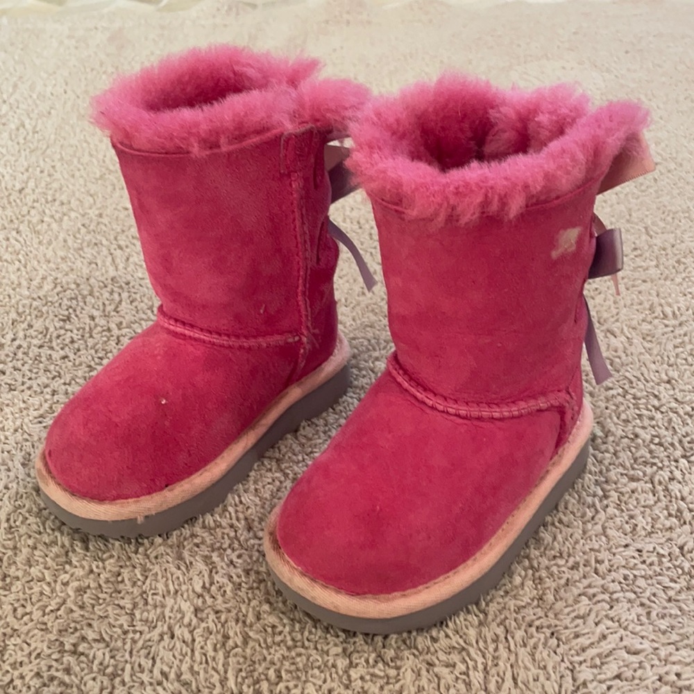 Toddler UGG boots with bows